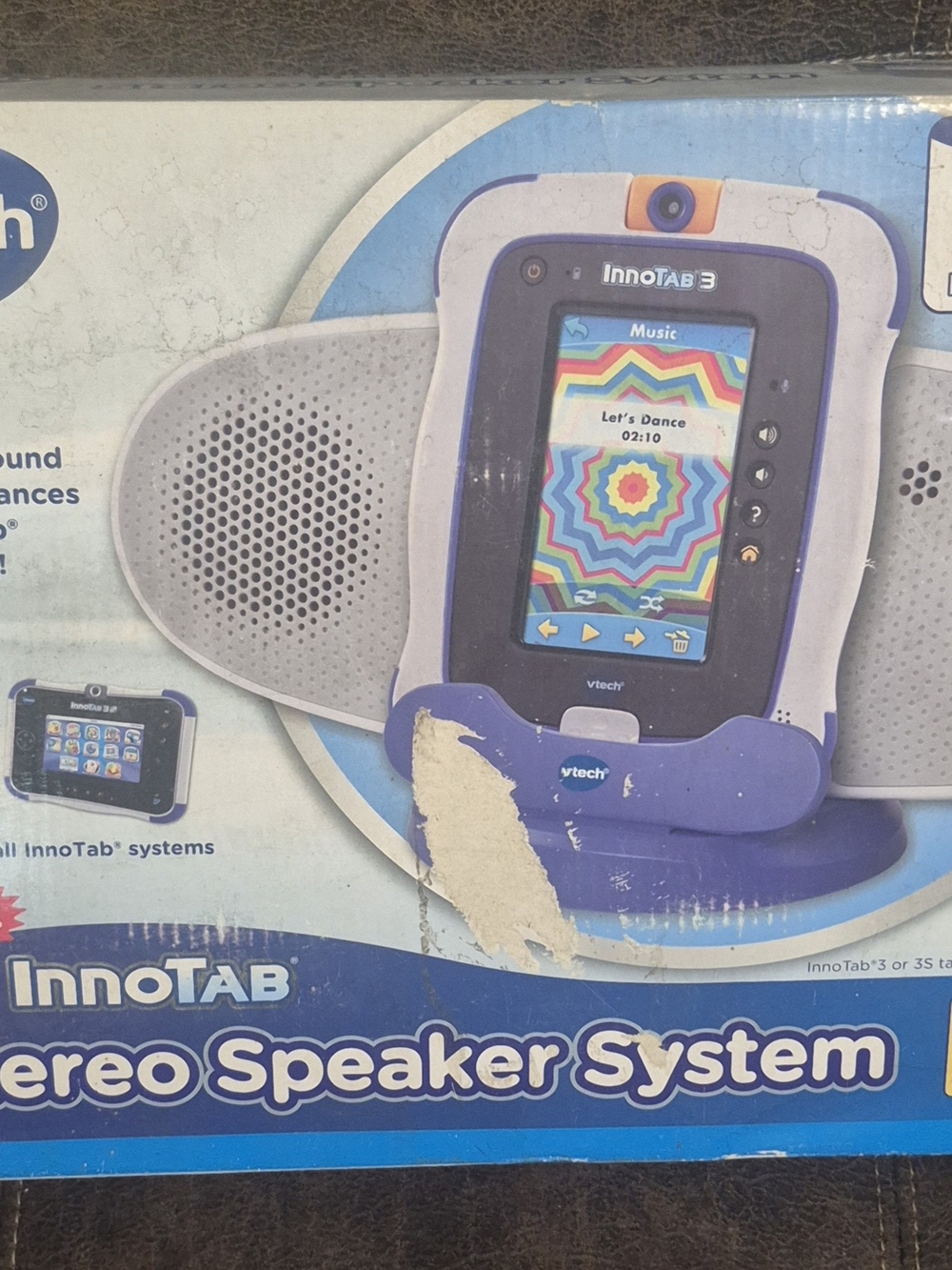 InnoTab 3 Portable Stereo Speaker System - Purple & White